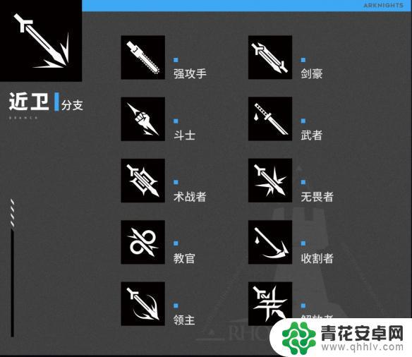 明日方舟睚特性 《明日方舟》职业分支特性