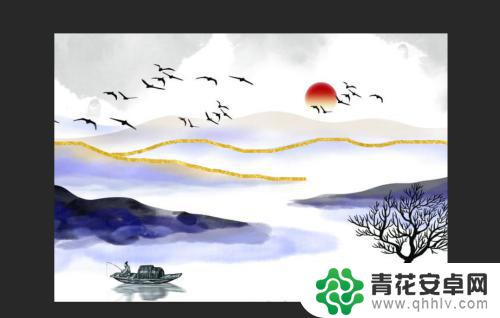 手机怎么制作金边图片 Photoshop如何给图片添加金边
