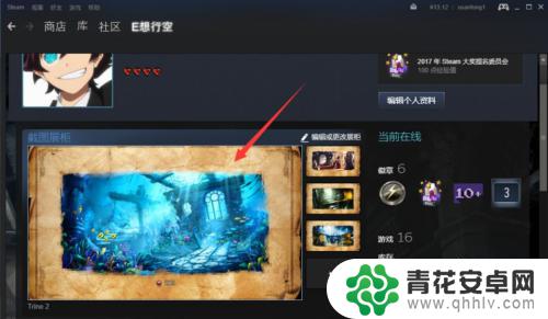 steam截图展柜类型设置 Steam图片展柜设置教程