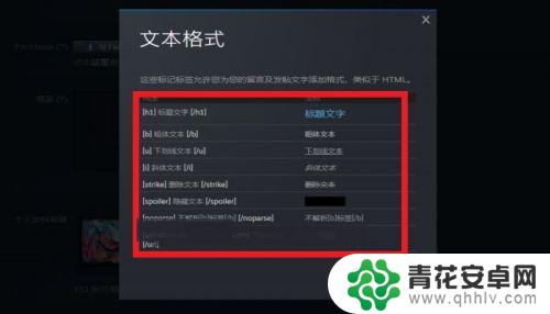 steam划线 STEAM个人资料界面文本字体样式叠加