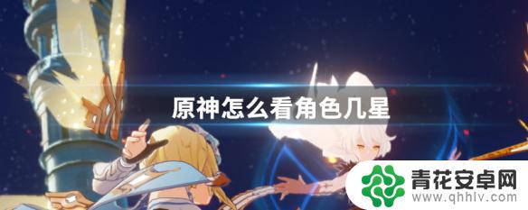 原神星数 原神角色几星怎么评价