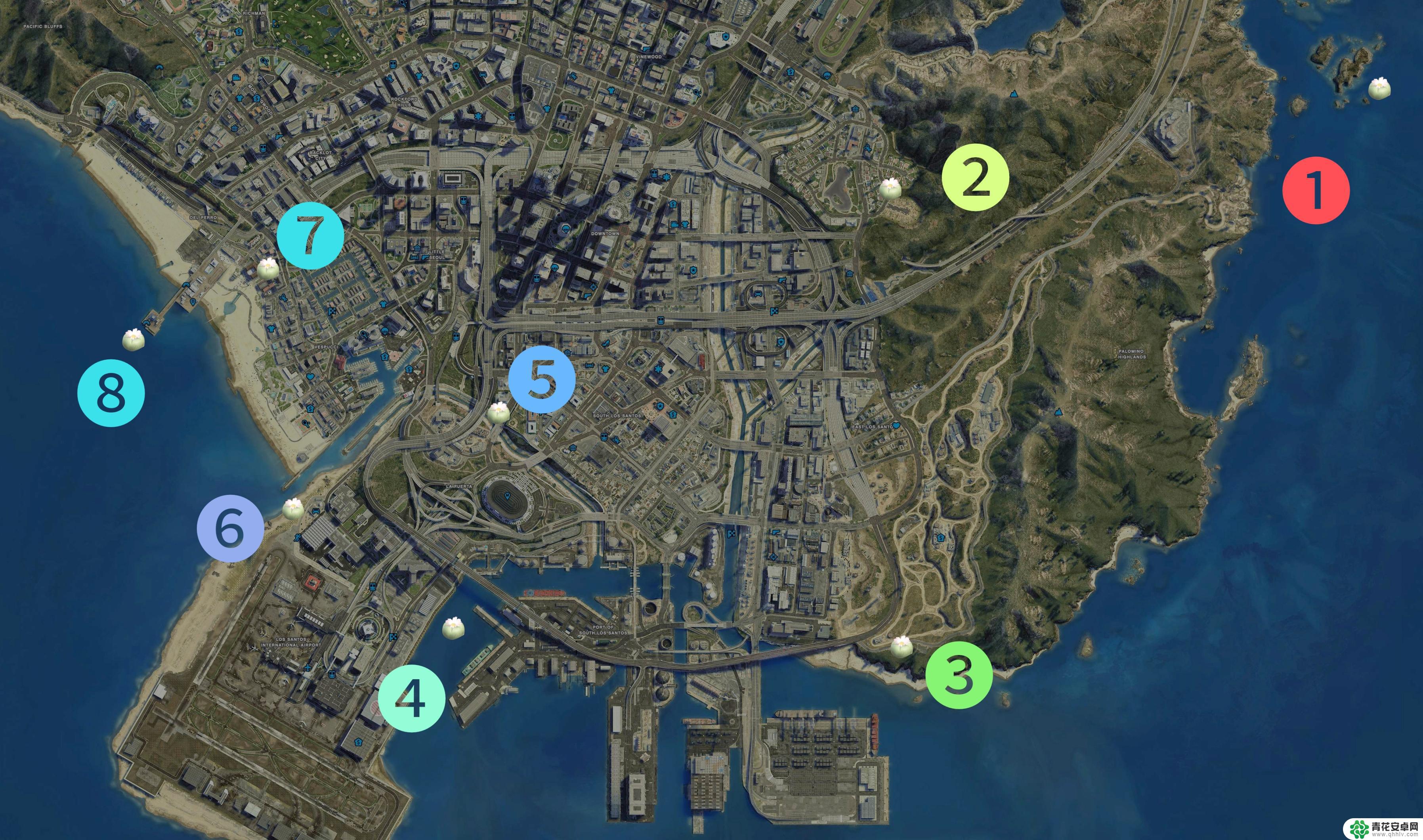 gta5怎么解锁所有动物 GTA5迷幻仙人掌位置图解