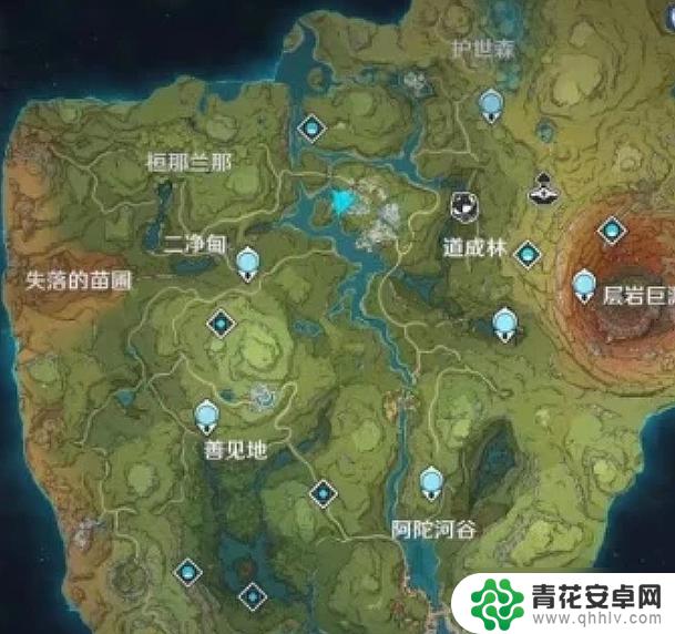 原神埃及地图 原神地图全貌七国最新隐藏任务