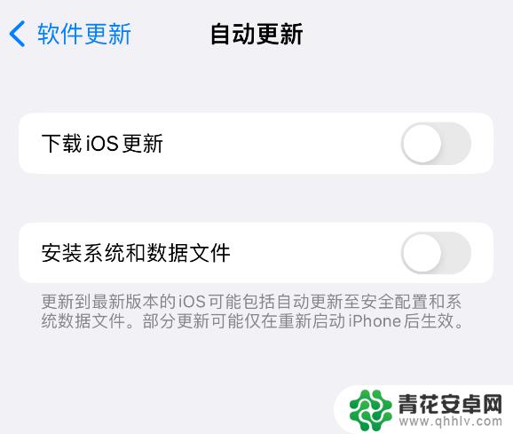 苹果手机的自动更新怎么关闭不了 如何在苹果 iPhone 14 系列手机上停止系统更新