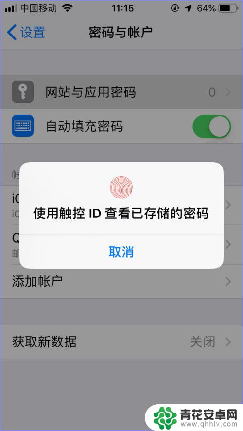 苹果手机怎么填码扫描 iPhone如何开启自动填充密码功能