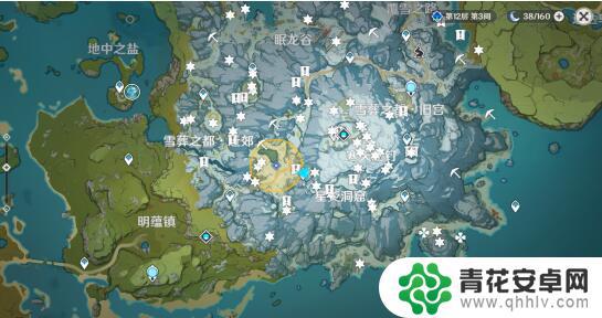 原神信标 原神雪山勘测信标位置图解