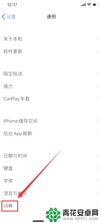 手机怎么查字词 iOS 11词典设置教程