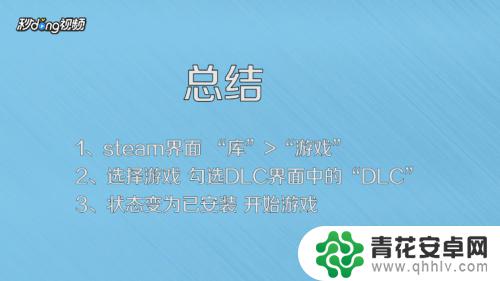 steam上如何使用dlc Steam游戏中DLC如何使用