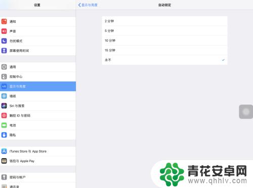 ipad怎么不熄灭屏幕 iPad Pro苹果平板电脑怎样设置屏幕永不自动关闭