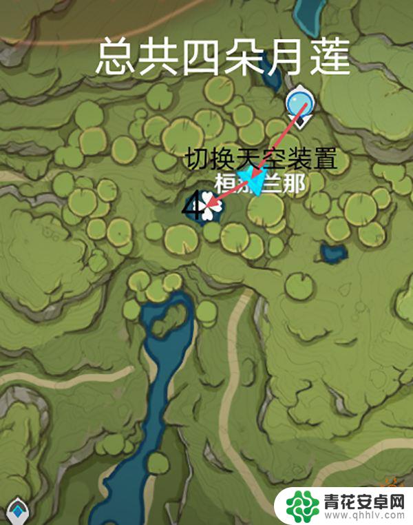 如何采河莲原神 原神月莲地点一览