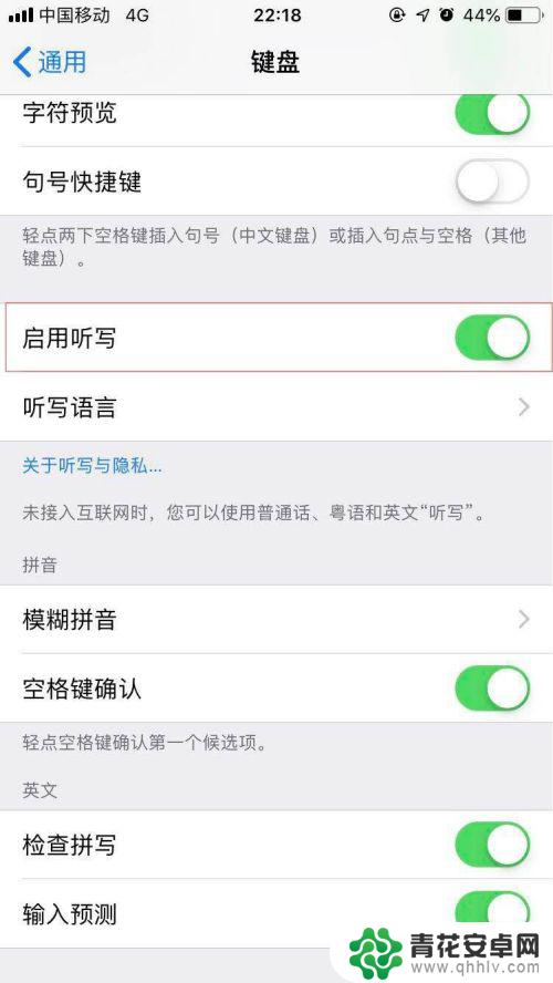 iphone听写怎么关闭 iPhone 键盘如何关闭语音输入按钮