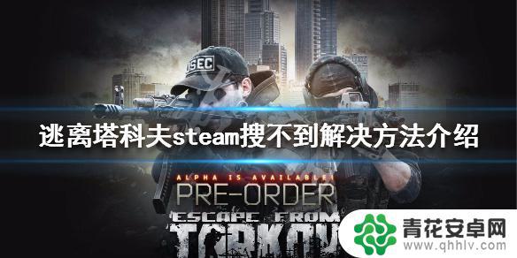 为什么我steam找不到逃离塔科夫 steam为什么找不到《逃离塔科夫》的解决方法