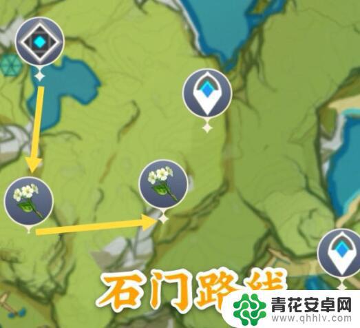 原神 清心在哪采集 《原神》清心采集路线图