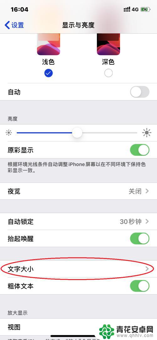 手机点屏怎么设置大小字 苹果手机如何调整屏幕显示字体大小
