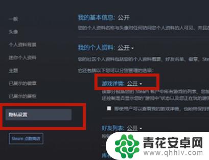 steam怎么不让好友看到我的动态 Steam个人游戏动态如何隐藏