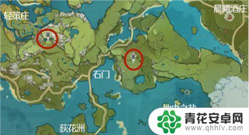 原神灵龛位置图璃月 原神璃月地灵龛分布图