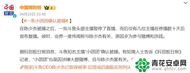 小团团被确认被捕！同伴曝光非法所得和过亿罚款，更多细节披露：无冤无错