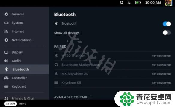 steam游戏连不上耳机 Steam Deck蓝牙连接不上怎么解决