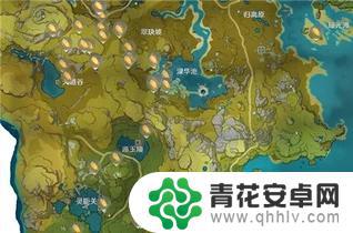 原神蒙德矿石分布 原神矿石分布地图