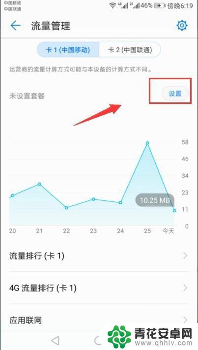 手机每月流量怎么设置 如何在手机上设置流量使用限制