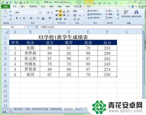 手机如何筛选表格信息 Excel高级筛选功能使用方法